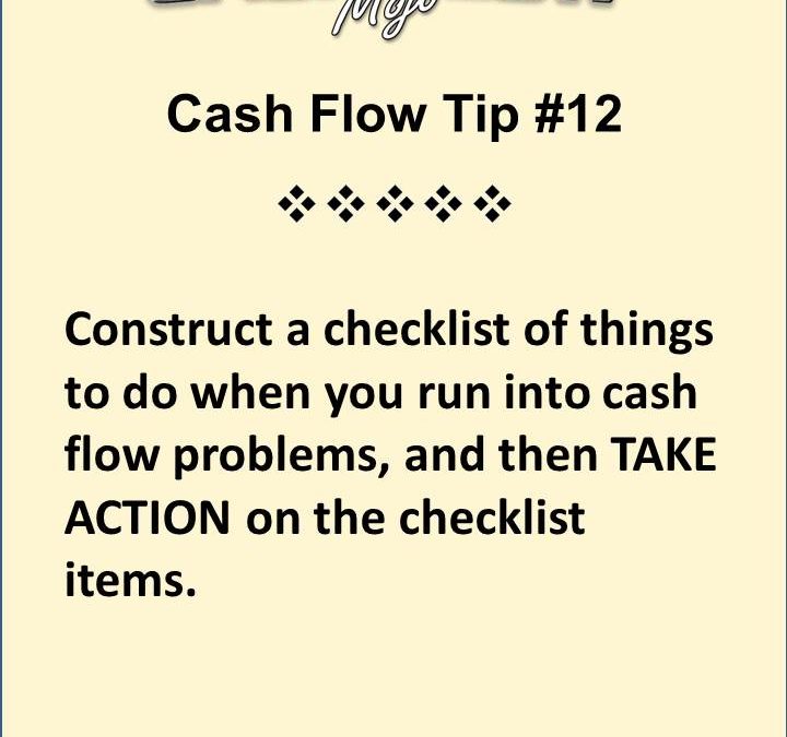 What To Do About Cash Flow Problems