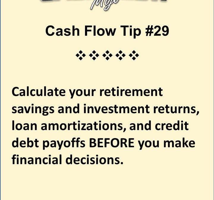 Cash Flow Management Tips for Retirement Savings and Investing